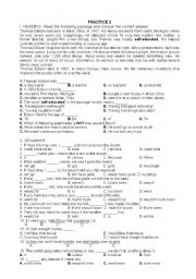 English Worksheet: conditionals