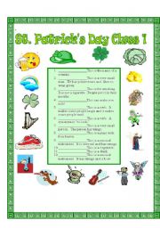 English Worksheet: Sentences for St. Patricks Day