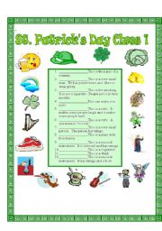 English Worksheet: Sentences for St. Patricks Day