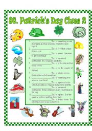 English Worksheet: More Sentences for St. Patricks Day