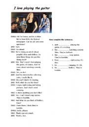 English Worksheet: 
