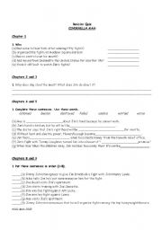 English Worksheet: Cinderella Man