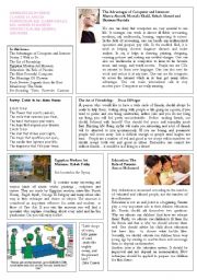 English Worksheet: Newslatter sample 2a