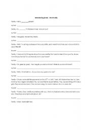 English worksheet: Interview by Phone