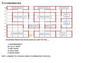 English Worksheet: Co-ordinates