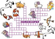 HOROSCOPES PUZZLE + KEY