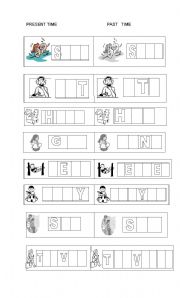 REGULAR AND IRREGULAR VERBS 