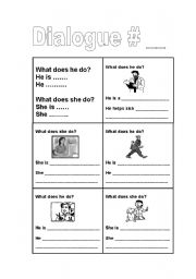 English Worksheet: jobs