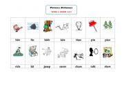 English Worksheet: picture dictionary 