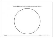 English Worksheet: colours and shapes