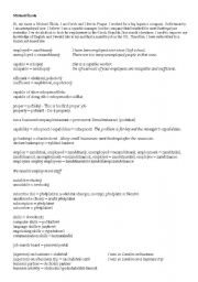 English Worksheet: Michael koda