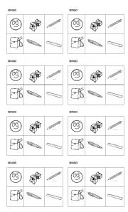 English Worksheet: School objects Bingo