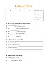 English Worksheet: Present Simple