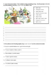 English Worksheet: Grade 6 test Animals in Danger Part 3/3 Writing