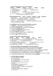 English Worksheet: grammar