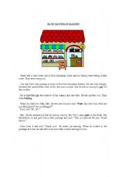 English worksheet: The story of 