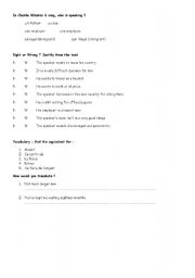 English worksheet: In your hands 2