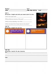 English Worksheet: Video Guide