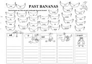 English Worksheet: PAST BANANAS