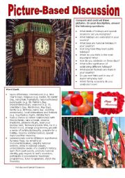 Picture-Based Discussion (39): Holidays and Special Occasions