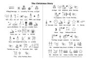 English Worksheet: The Christmas Story