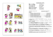 English Worksheet: Colours and Clothes