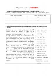 English Worksheet: diseases