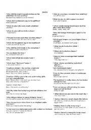 English Worksheet: jokes