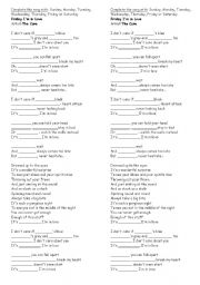 English Worksheet: Days of the Week 