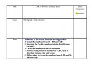 English worksheet: A Lesson Plan - Action Pack 3