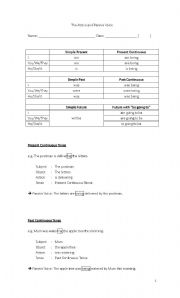 English worksheet: Passive Voice in Present Continuous Tense, Past Continuous Tense, and Simple Future