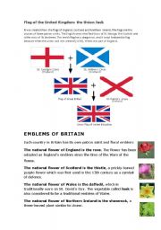 English Worksheet: Thematic Unit The English Language part 2