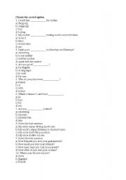 English Worksheet: Gerunds And Infinitives