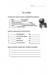 English worksheet: grammar is 