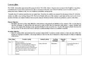 English Worksheet: Lesson plan gerunds-infinitives