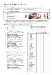 English Worksheet: Hands in my pocket. A song by Alanis Morisette