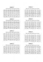 English Worksheet: word search activity