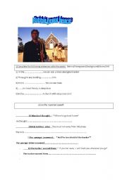 English Worksheet: rabbit fence