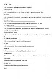 English Worksheet: Who am I?