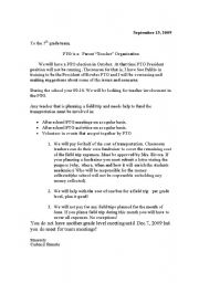 English Worksheet: Reading