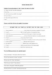 English Worksheet: Wishes 