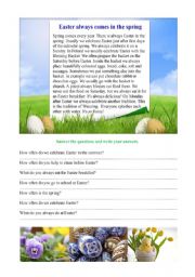 English Worksheet: Polish Easter