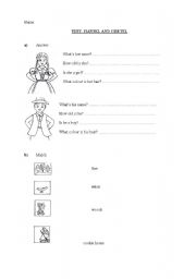 English worksheet: Hansel and Gretel