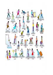 English Worksheet: new words