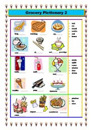 Grocery Pictionary 2