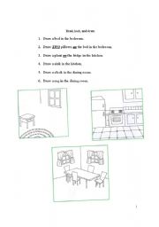 English worksheet: HOUSE