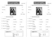 English Worksheet: Nanny McPhee 1