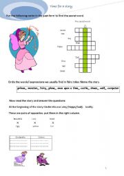 English Worksheet: Cinderella