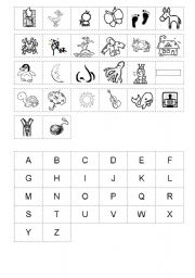 English Worksheet: alphabet part 2