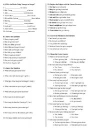 English Worksheet: have got - has got
